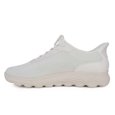 GEOX ΥΦΑΣΜΑΤΙΝΑ COMFORT SNEAKERS D SPHERICA PLUS A WHITE - Image 3