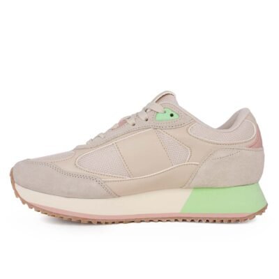 US POLO ΓΥΝΑΙΚΕΙΑ SNEAKERS SACHA006 LIGHT BEIGE SUEDE - Image 3