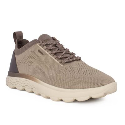 GEOX ΑΝΔΡΙΚΑ ΥΦΑΣΜΑΤΙΝΑ COMFORT SNEAKERS U SPHERICA E SAND/DOVE GREY - Image 2