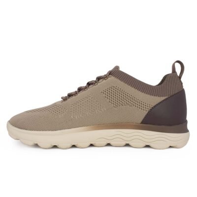 GEOX ΑΝΔΡΙΚΑ ΥΦΑΣΜΑΤΙΝΑ COMFORT SNEAKERS U SPHERICA E SAND/DOVE GREY - Image 3