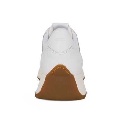 GEOX ΓΥΝΑΙΚΕΙΑ ΔΕΡΜΑΤΙΝΑ SNEAKERS D AMABEL A WHITE - Image 5