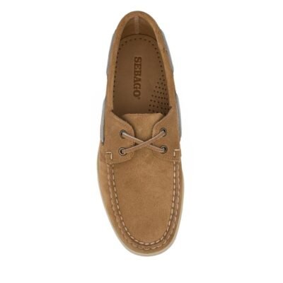 SEBAGO ΑΝΔΡΙΚΑ ΔΕΡΜΑΤΙΝΑ BOAT SHOES DOCKSIDES PORTLAND BEIGE FLESH OUT - Image 5