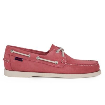 SEBAGO ΑΝΔΡΙΚΑ ΔΕΡΜΑΤΙΝΑ BOAT SHOES DOCKSIDES PORTLAND PINK NUBUCK