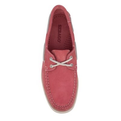 SEBAGO ΑΝΔΡΙΚΑ ΔΕΡΜΑΤΙΝΑ BOAT SHOES DOCKSIDES PORTLAND PINK NUBUCK - Image 5