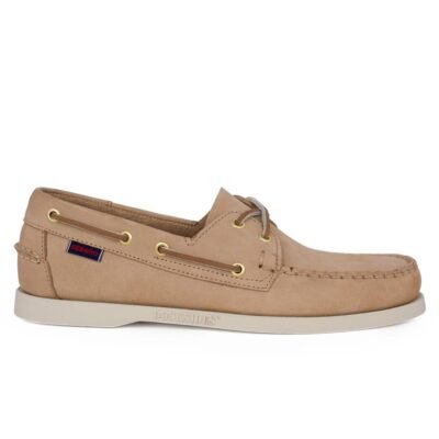 SEBAGO ΑΝΔΡΙΚΑ ΔΕΡΜΑΤΙΝΑ BOAT SHOES DOCKSIDES PORTLAND BEIGE CAMEL NUBUCK