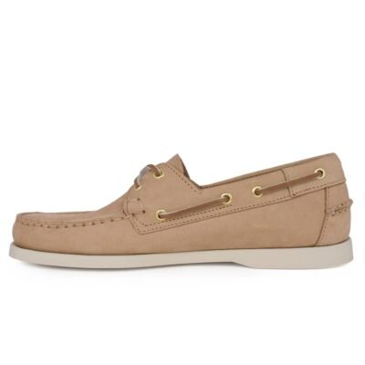 SEBAGO ΑΝΔΡΙΚΑ ΔΕΡΜΑΤΙΝΑ BOAT SHOES DOCKSIDES PORTLAND BEIGE CAMEL NUBUCK - Image 3