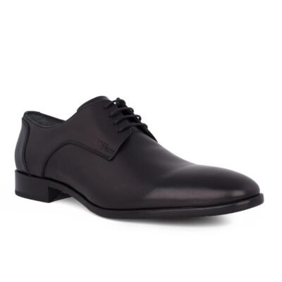 BOSS SHOES ΑΝΔΡΙΚΑ ΚΛΑΣΙΚΑ ΠΑΠΟΥΤΣΙΑ B7513 BLACK ANTIK - Image 2