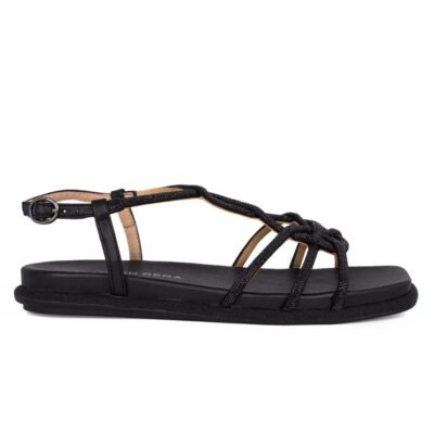 ALMA EN PENA ΓΥΝΑΙΚΕΙΑ FLAT ΠΕΔΙΛΑ V2551602 BLACK NAPPA