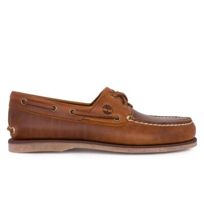 TIMBERLAND ΑΝΔΡΙΚΑ ΔΕΡΜΑΤΙΝΑ BOAT SHOES CLASSIC BOAT 0A232X F74 SAHARA