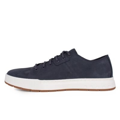 TIMBERLAND ΑΝΔΡΙΚΑ ΔΕΡΜΑΤΙΝΑ SNEAKERS MAPLE GROVE LOW DARK BLUE NUBUCK - Image 3