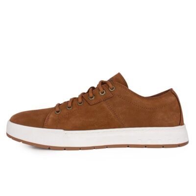 TIMBERLAND ΑΝΔΡΙΚΑ ΔΕΡΜΑΤΙΝΑ SNEAKERS MAPLE GROVE LOW RUST NUBUCK - Image 3