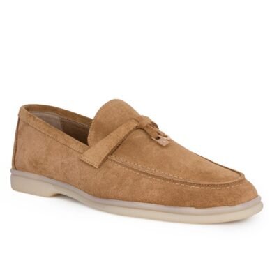 KOMIS & KOMIS ΓΥΝΑΙΚΕΙΑ ΔΕΡΜΑΤΙΝΑ LOAFERS C500 TOBACCO SUEDE - Image 2