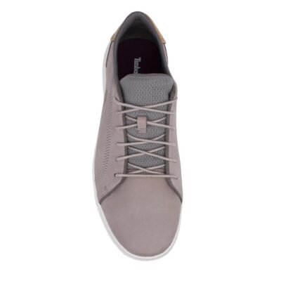 TIMBERLAND ΑΝΔΡΙΚΑ ΔΕΡΜΑΤΙΝΑ SNEAKERS SENECA BAY LOW LIGHT GREY NUBUCK - Image 5