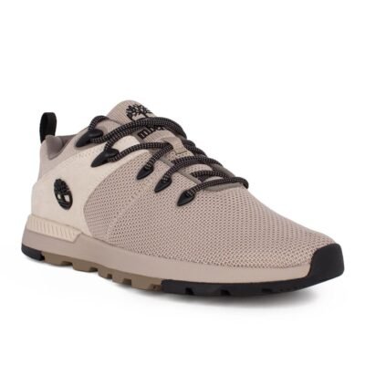 TIMBERLAND ΑΝΔΡΙΚΑ ΥΦΑΣΜΑΤΙΝΑ SNEAKERS SPRINT TREKKER LOW LIGHT TAUPE KNIT - Image 2