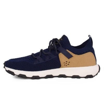 TIMBERLAND ΑΝΔΡΙΚΑ ΥΦΑΣΜΑΤΙΝΑ SNEAKERS WINSOR TRAIL LOW DARK BLUE KNIT - Image 3