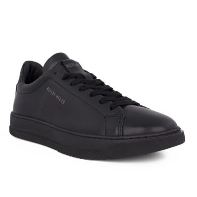 REPLAY ΑΝΔΡΙΚΑ ΔΕΡΜΑΤΙΝΑ SNEAKERS RELOAD M DERBY 25 RZ3R0046L 0003 BLACK - Image 2