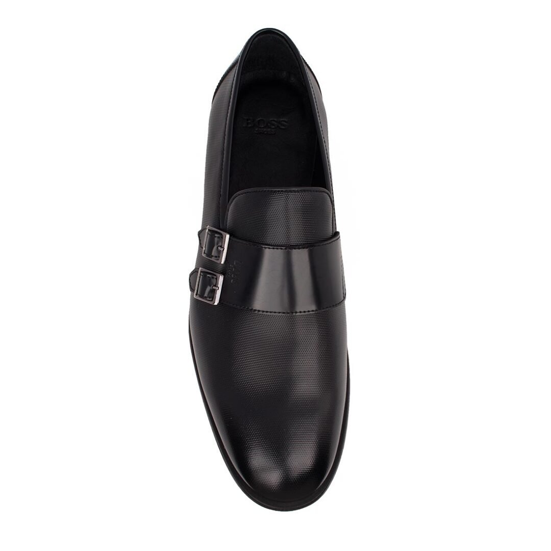 BOSS SHOES ΑΝΔΡΙΚΑ ΔΕΡΜΑΤΙΝΑ ΚΛΑΣΙΚΑ ΠΑΠΟΥΤΣΙΑ B7734 BLACK POINT - Image 5