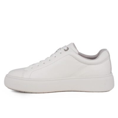 TAMARIS ΓΥΝΑΙΚΕΙΑ ΔΕΡΜΑΤΙΝΑ SNEAKERS 1-23736-42 117 WHITE LEATHER - Image 3