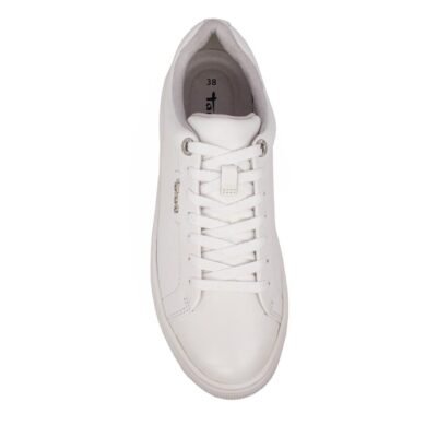 TAMARIS ΓΥΝΑΙΚΕΙΑ ΔΕΡΜΑΤΙΝΑ SNEAKERS 1-23736-42 117 WHITE LEATHER - Image 5