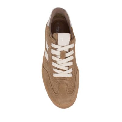 TAMARIS ΓΥΝΑΙΚΕΙΑ ΔΕΡΜΑΤΙΝΑ SNEAKERS 1-23723-44 341 TAUPE SUEDE - Image 5