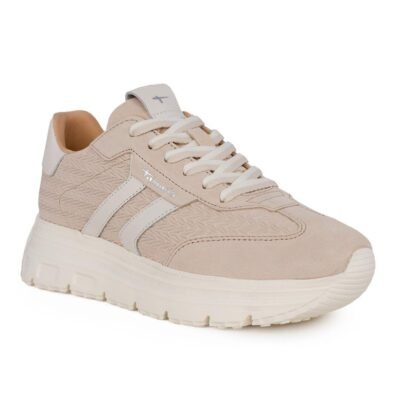 TAMARIS ΓΥΝΑΙΚΕΙΑ ΔΕΡΜΑΤΙΝΑ SNEAKERS 1-23725-44 375 ANTELOPE SUEDE - Image 2