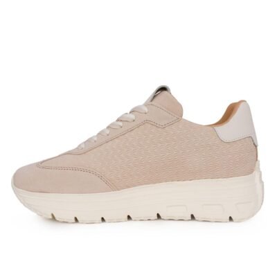 TAMARIS ΓΥΝΑΙΚΕΙΑ ΔΕΡΜΑΤΙΝΑ SNEAKERS 1-23725-44 375 ANTELOPE SUEDE - Image 3