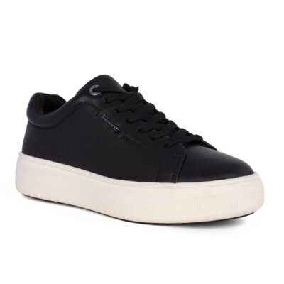 TAMARIS ΓΥΝΑΙΚΕΙΑ ΔΕΡΜΑΤΙΝΑ SNEAKERS 1-23736-42 003 BLACK LEATHER - Image 2