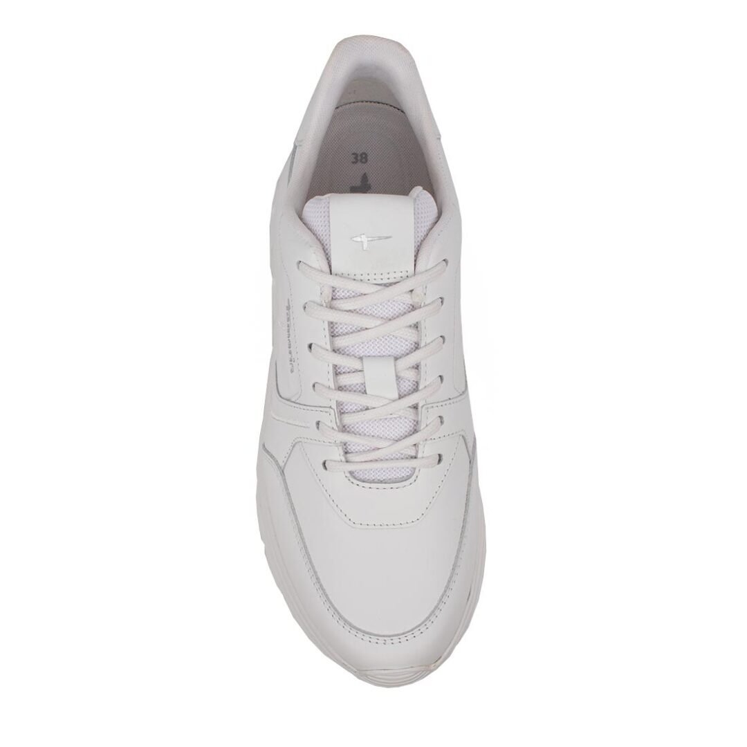 TAMARIS ΓΥΝΑΙΚΕΙΑ ΔΕΡΜΑΤΙΝΑ SNEAKERS 1-23710-44 117 WHITE LEATHER - Image 6