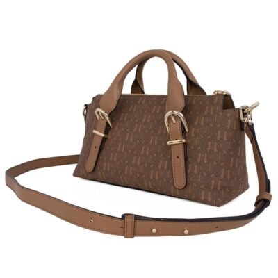 TOUS ΓΥΝΑΙΚΕΙΑ ΧΙΑΣΤΙ ΚΑΙ ΧΕΙΡΟΣ ΤΣΑΝΤΑ BOWLING MEDIUM BUCKLES SILHOUETTE BROWN - Image 3