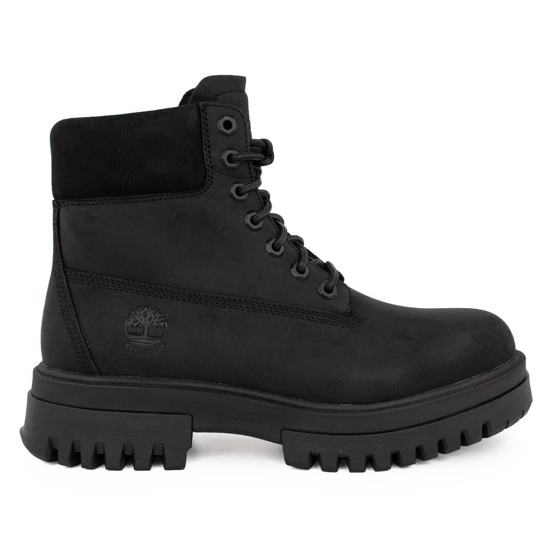 TIMBERLAND ΑΝΔΡΙΚΕΣ ΔΕΡΜΑΤΙΝΕΣ ΑΡΒΥΛΕΣ ARBOR ROAD WP BOOT A5YMN 0151 JET BLACK